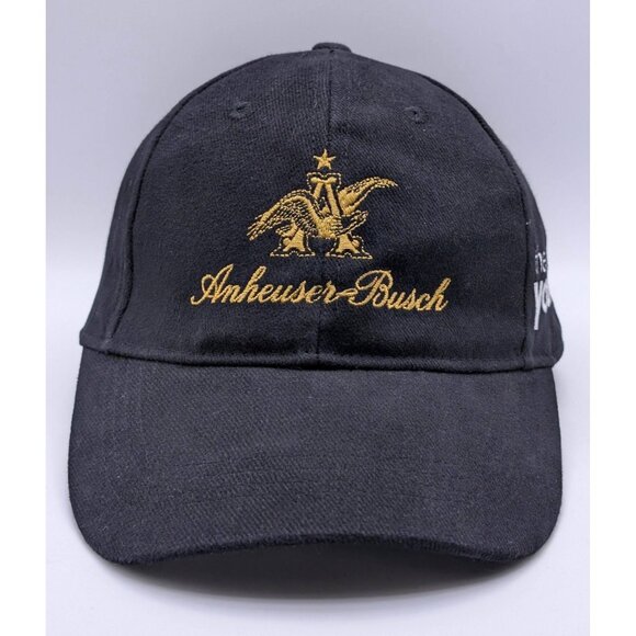Anheuser Busch Power of YouXus Cap Adjustable Baseball Hat Black Strap Back - Picture 3 of 6